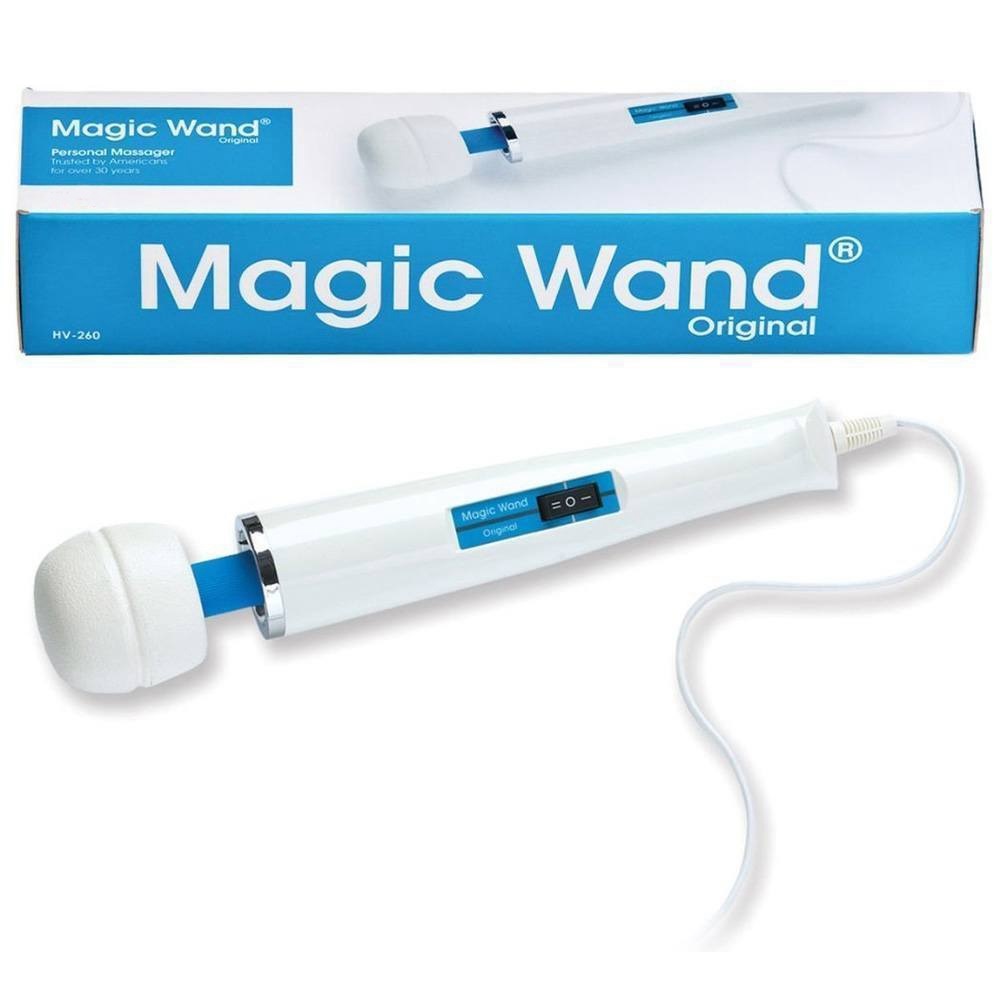 30 Speeds Magic Wand Massager AV Vibrator Personal Full Body Electric Vibrating Massager HV260