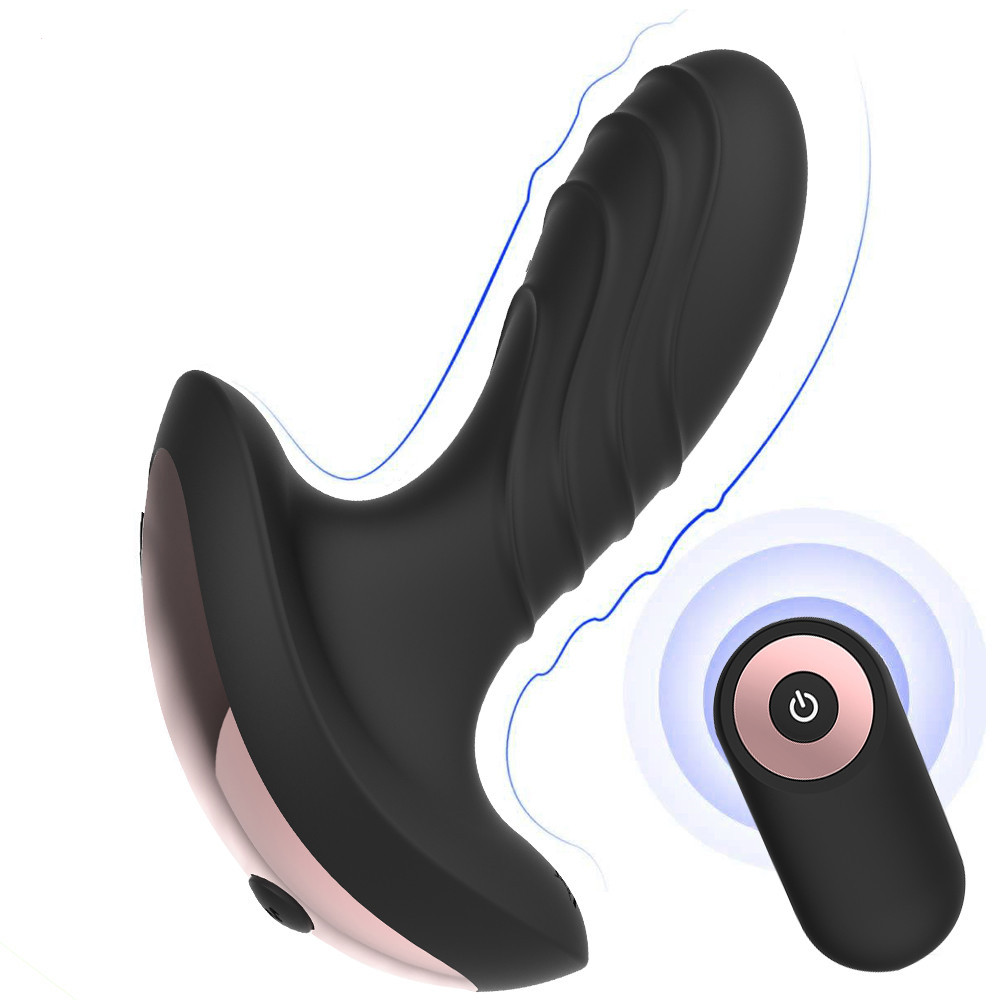 10 Frequencies Modes Anal Butt Plug for Couples