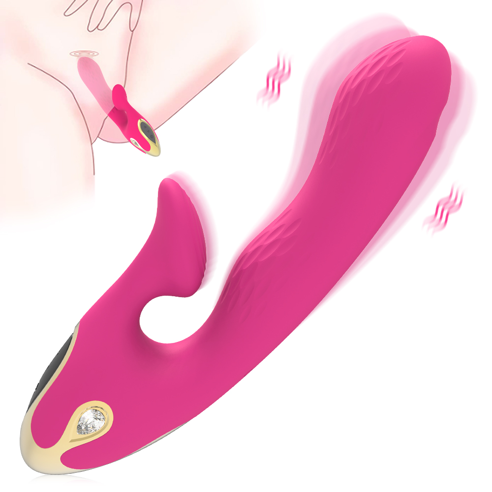Silicone Clitoris Vibrator 17 Vibration Modes Vibrating Dildo Sex Toys for Women