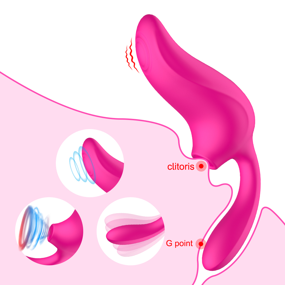 10 Sucking Modes G spot Vibrator Adult Sex Toys for Couples