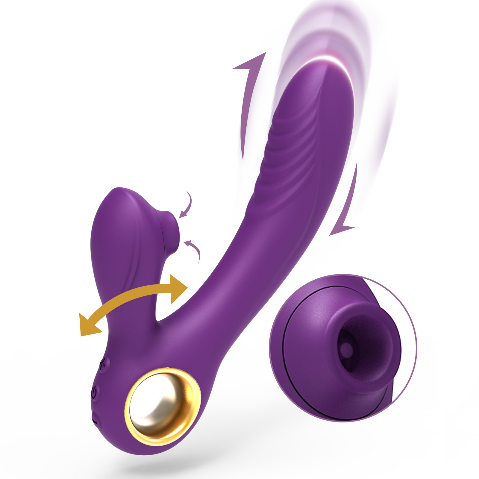 7 Thrusting G spot Vibrator for Couples