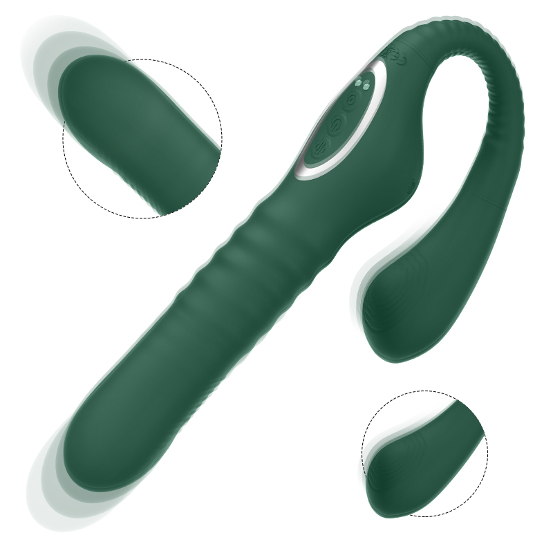 New 10 Powerful Frequency Beat Vibrate G-spot Dildo Sex Toys for Couples